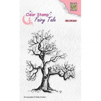 Nellie's Choice Clear Stamp - Fairy Tale Nr. 16 Elves Tree